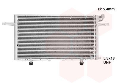 VAN WEZEL Air conditioning condenser Article number: 37005297 cheaply