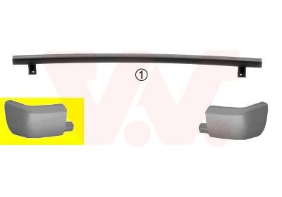 VAN WEZEL Rear bumper Article number: 0912543 cheaply
