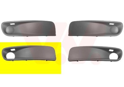 VAN WEZEL Bumper grill Article number: 5897594 cheaply