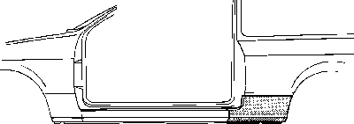 VAN WEZEL Sidewall Article number: 3727141 cheaply