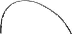 VAN WEZEL Seal, wing Article number: 5801420 cheaply