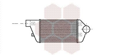 VAN WEZEL Intercooler Article number: 17004114 cheaply