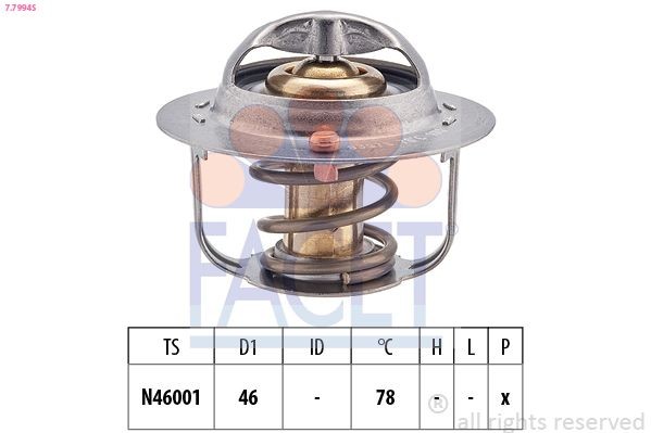 FACET Thermostat Article number: 7.8551S cheaply