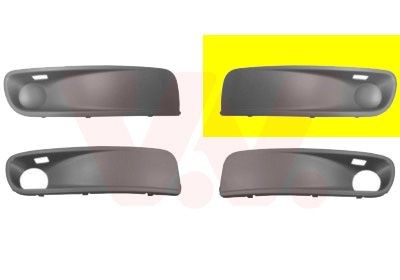 VAN WEZEL Bumper grill Article number: 5897591 cheaply
