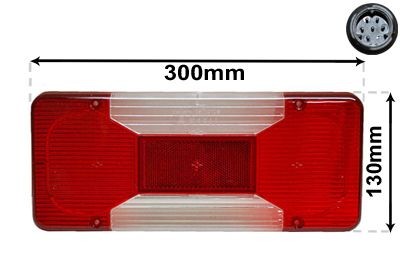 VAN WEZEL Rear light Article number: 2815926 cheaply