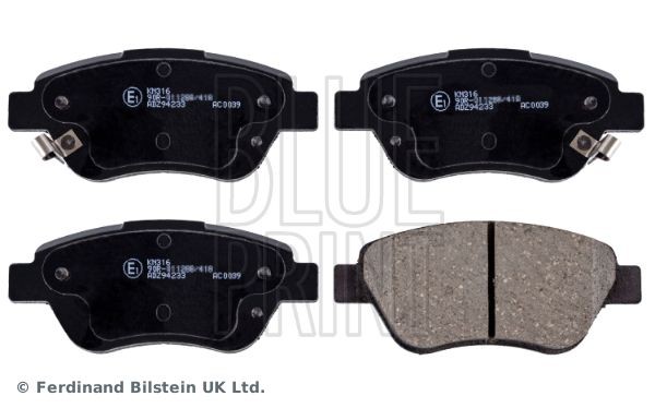 BLUE PRINT Brake pad set Article number: ADZ94233 cheaply