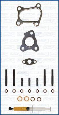 AJUSA JTC11040 Mounting Kit, charger CORSA 1.7 DTI (F08, F68) 75 PS Diesel 2009