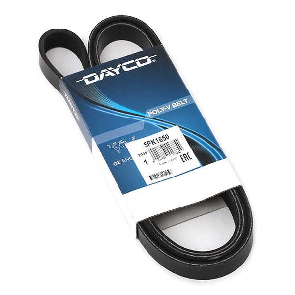 DAYCO Serpentine belt Article number: 5PK1650 cheaply