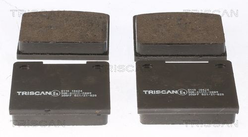 TRISCAN Brake pad set Article number: 8110 10424 cheaply
