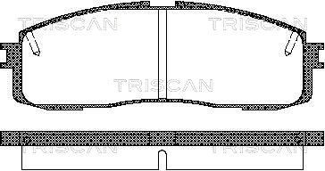 TRISCAN Piduriketas Artikli number: 8120 41117 soodsalt