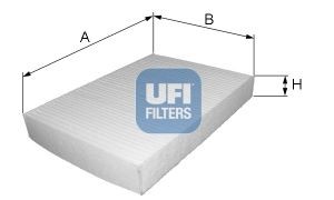 UFI Pollen filter Article number: 53.063.00 cheaply