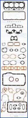 AJUSA Full Gasket Set, engine Article number: 50022500 cheaply
