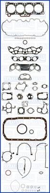 AJUSA Full Gasket Set, engine Article number: 50128300 cheaply