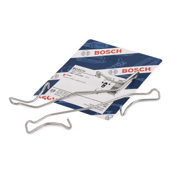 BOSCH 1 987 474 432 Lisakomplekt, ketaspiduriklotsid PASSAT 1.4 TSI 122 HP Bensiin 2011