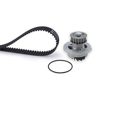 GATES Water pump and timing belt kit Article number: KP15052 cheaply