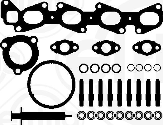 ELRING 899.860 Mounting Kit, charger INSIGNIA 2.0 Biturbo CDTI 4x4 (68) 195 PS Diesel 2017