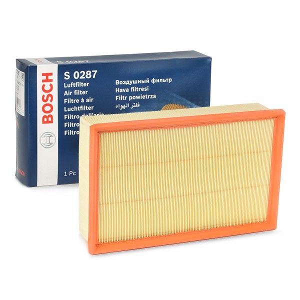 BOSCH Air filter Article number: F 026 400 287 cheaply