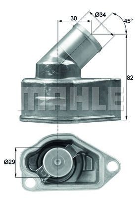 BEHR THERMOT-TRONIK Thermostat Article number: TI 9 92 cheaply