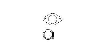 HJS Mounting Kit, catalytic converter Article number: 82 23 4494 cheaply