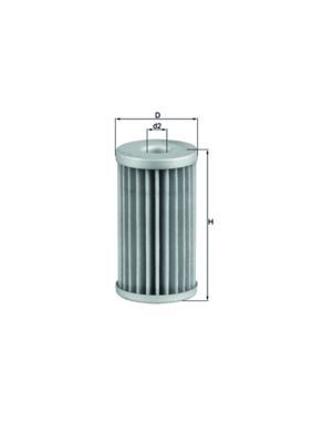 KNECHT Fuel filter Article number: KX 39 cheaply