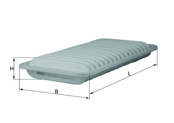 KNECHT Luftfilter Varenummer: LX 3279 billige