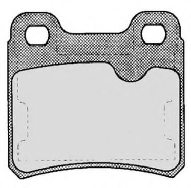 RAICAM Brake pad set Article number: 396.0 cheaply