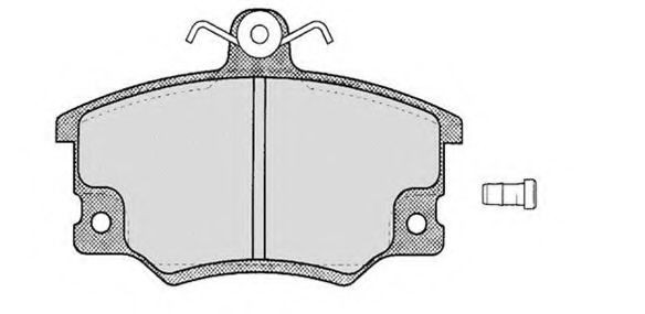 RAICAM Brake pad set Article number: 222.1 cheaply