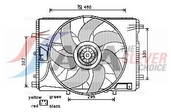 AVA COOLING SYSTEMS Radiaatori ventilaator Artikli number: MS7522 soodsalt