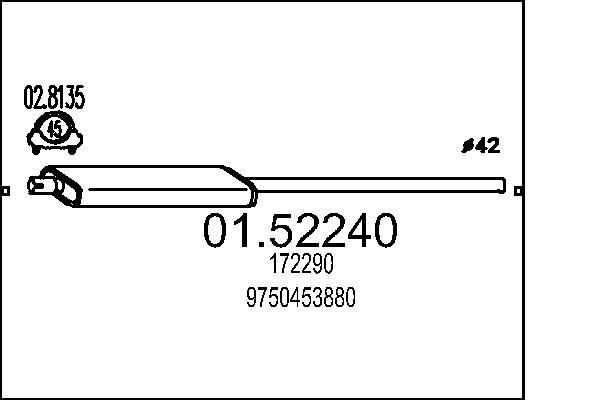 MTS Kesksummuti Artikli number: 01.52240 soodsalt