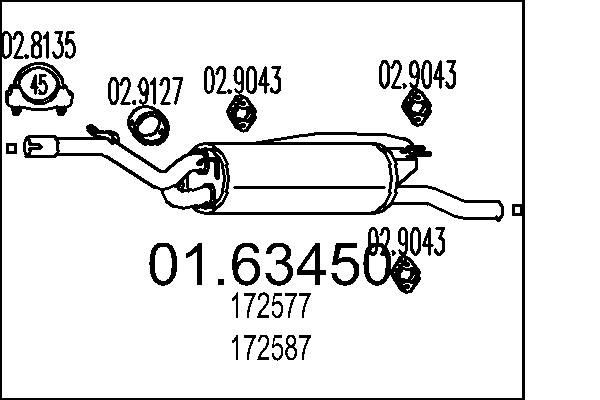 MTS Lõppsummuti Artikli number: 01.63450 soodsalt