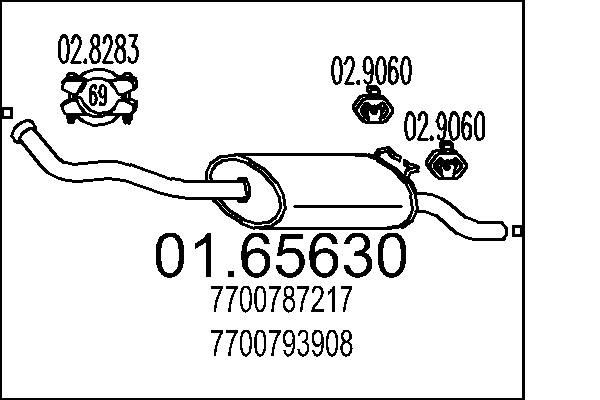 MTS Lõppsummuti Artikli number: 01.65630 soodsalt