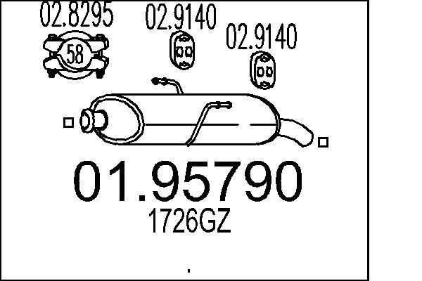 MTS Lõppsummuti Artikli number: 01.95790 soodsalt