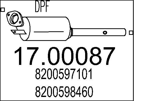 MTS Tahmafilter Artikli number: 17.00087 soodsalt