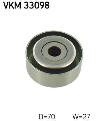 SKF Deflection / Guide Pulley, v-ribbed belt Article number: VKM 33098 cheaply