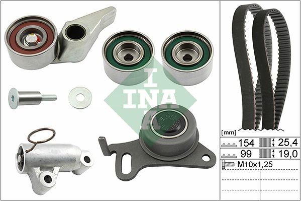 INA Timing belt kit Article number: 530 0594 10 cheaply