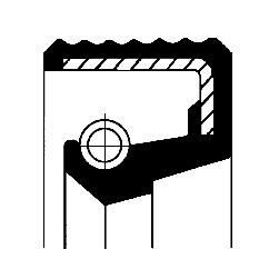 CORTECO Shaft Seal, differential Article number: 12015375B cheaply