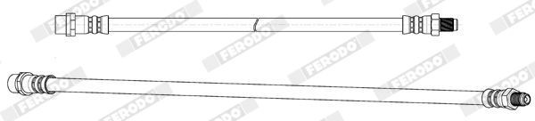 FERODO Brake disc Article number: DDF103C-1 cheaply