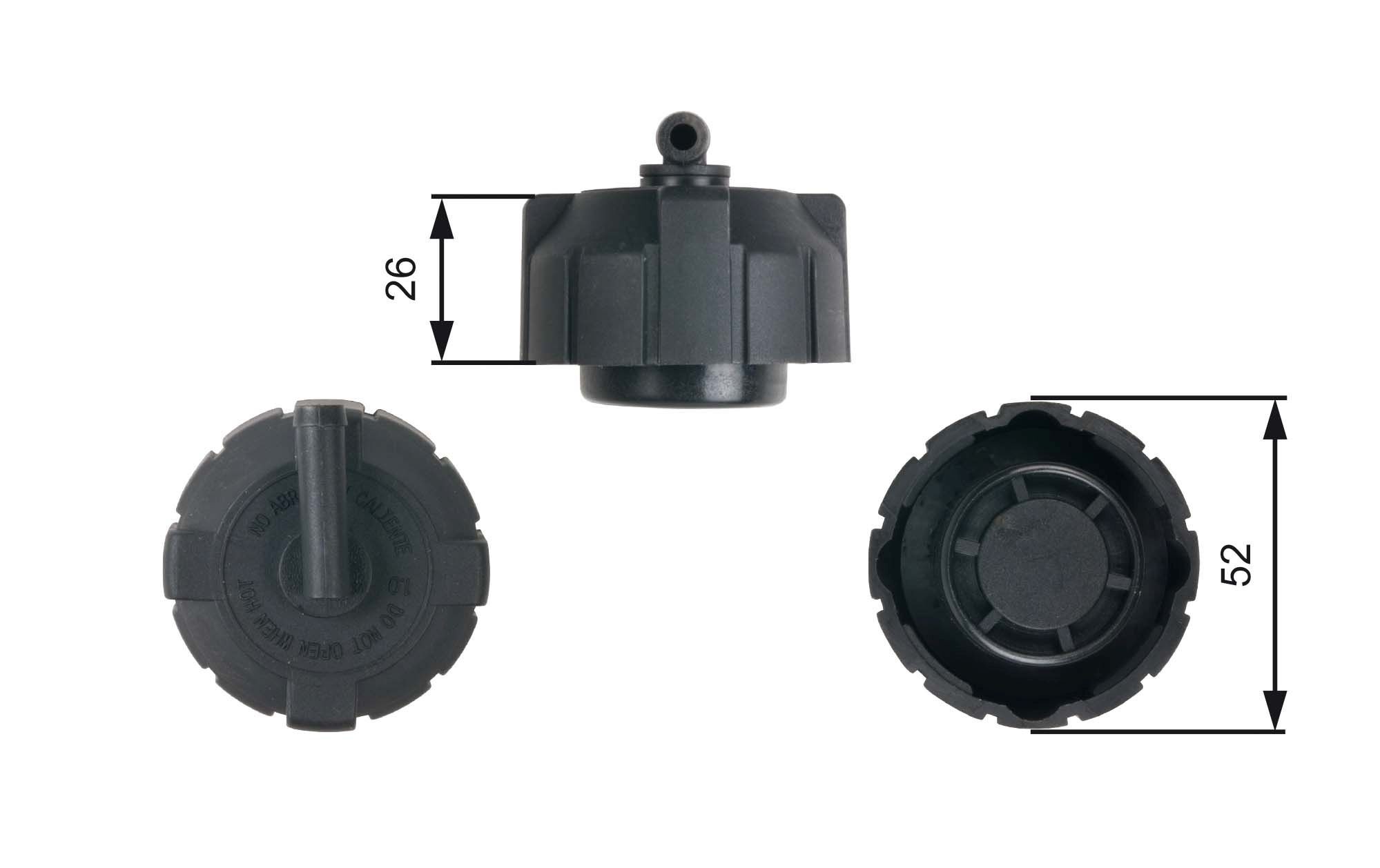 GATES Expansion tank cap Article number: RC213 cheaply