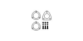 HJS Mounting Kit, primary catalytic converter Article number: 82 11 3272 cheaply