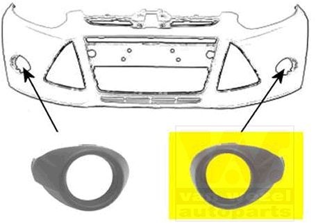 VAN WEZEL Cover, bumper Article number: 1945497 cheaply