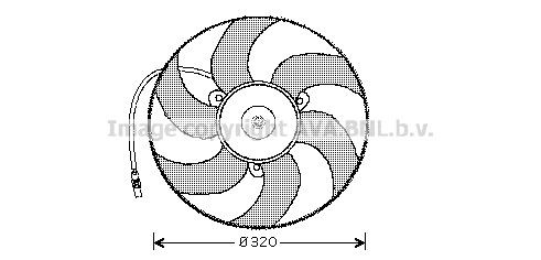 PRASCO Radiaatori ventilaator Artikli number: CN7519 soodsalt