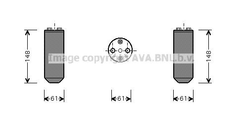 PRASCO Dryer, air conditioning Article number: DND208 cheaply