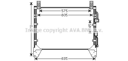 PRASCO Air conditioning condenser Article number: DW5083 cheaply