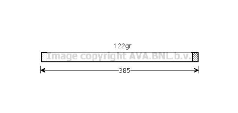 PRASCO Dryer, air conditioning Article number: FDD489 cheaply
