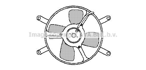 PRASCO Radiatoriaus ventiliatorius prekės numeris: FT7548 nebrangu