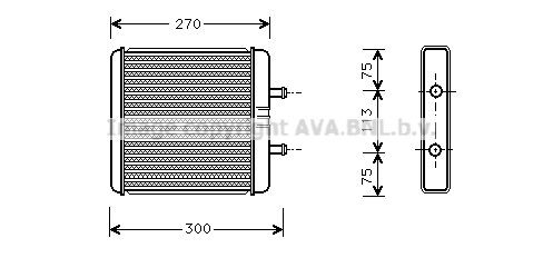PRASCO Heater matrix Article number: IV6048 cheaply