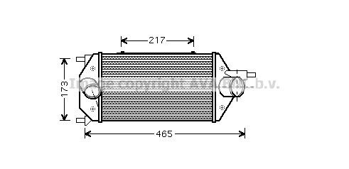 PRASCO Intercooler Article number: LC4086 cheaply