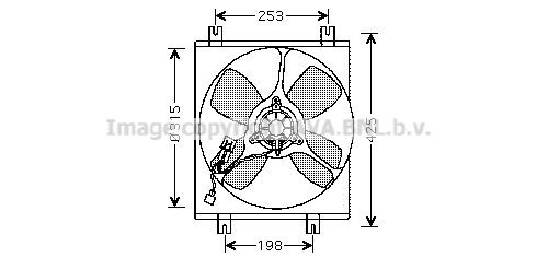 PRASCO Køleventilator Varenummer: MT7504 billige