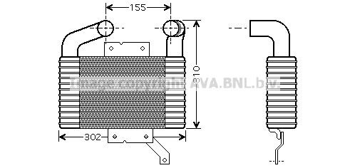 PRASCO Intercooler Article number: MZ4189 cheaply