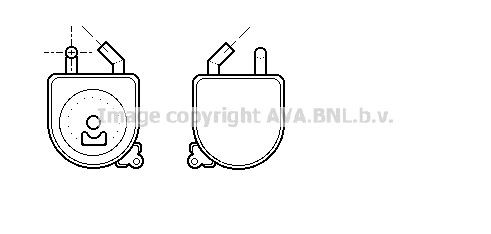 PRASCO Engine oil cooler Article number: OL3194 cheaply